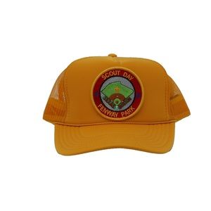 Fenway Park Boston vs Texas Vintage Boyscout 1992 Patch Hat